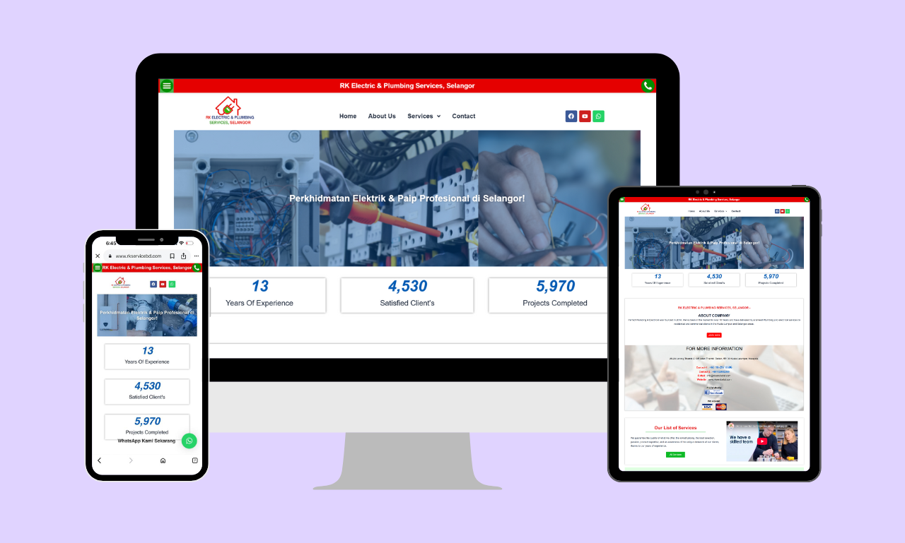 wordpress web design & digital Marketing