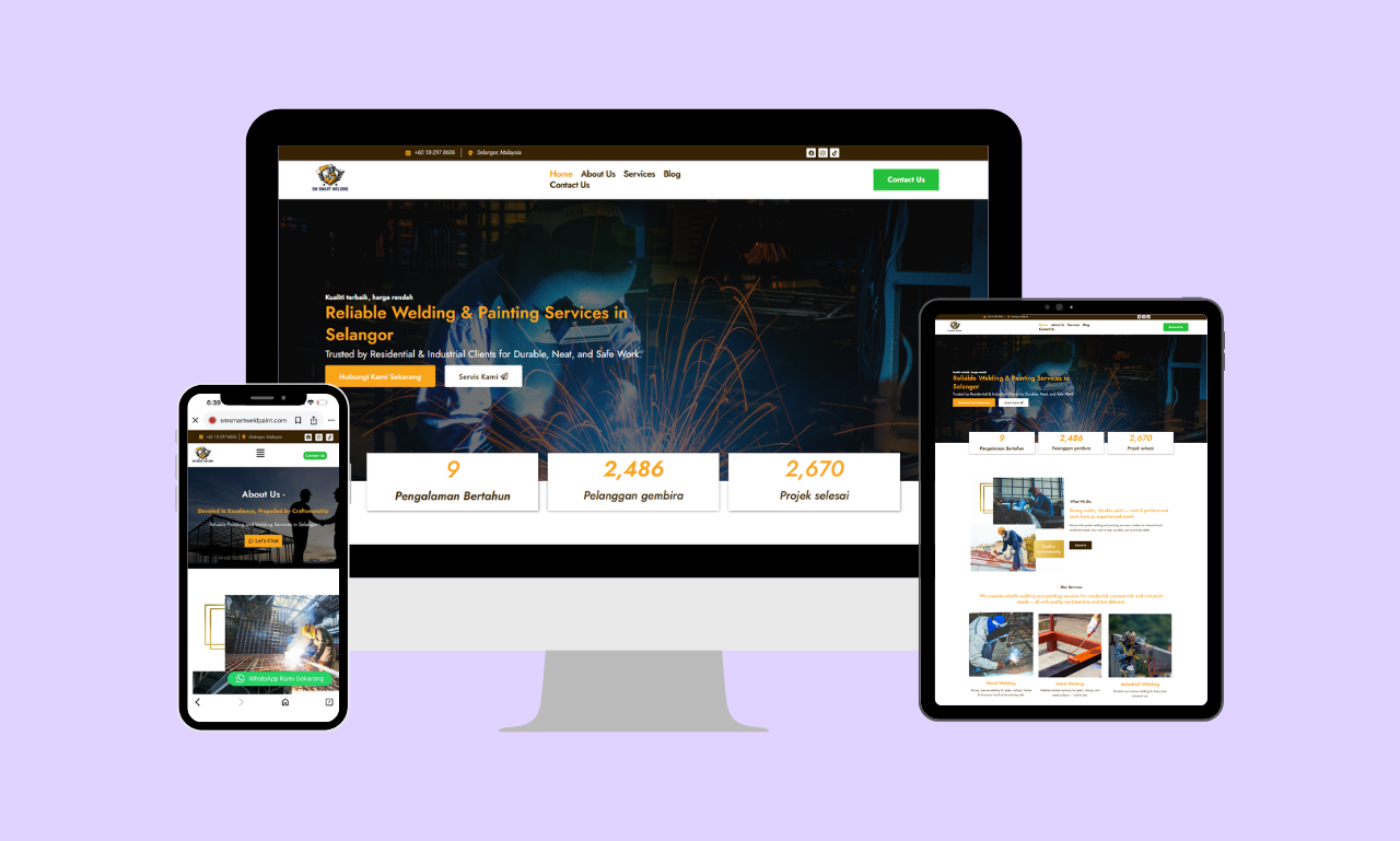 wordpress web design & digital Marketing